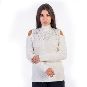 Network Sweater Women size S Antique White